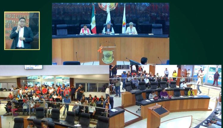Sesión 10 de noviembre del Congreso del Estado de Baja California Sur