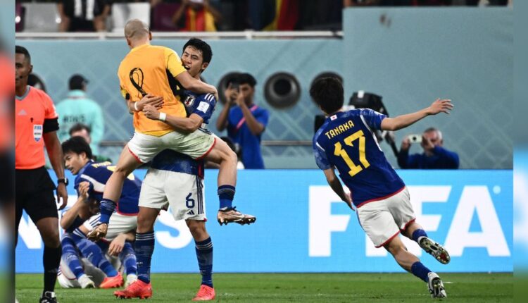 Japón venció a Alemania 2-1
