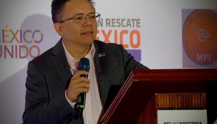 amado avedaño en conferencia el ine no se toca