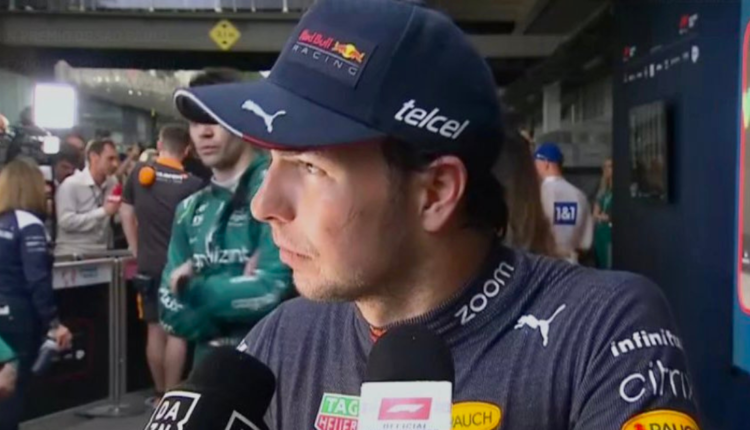 Checo Pérez terminó en la séptima posición en el GP de Brasil