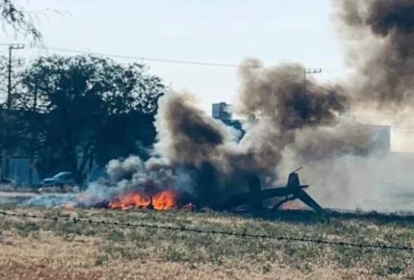 helicoptero caido en aguascalientes