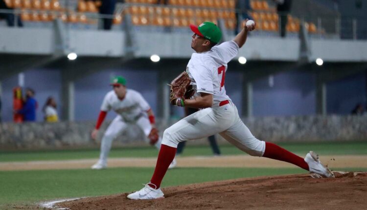 México vs Cuba en el Campeonato Panamericano de Béisbol Sub-18 en Baja California Sur