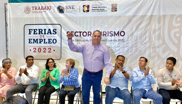 Omar Zavala Agúndez en la Feria del Empleo 2022