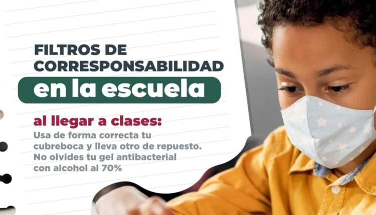 Anuncio de la SSA de BCS sobre los protocolos sanitarios en escuelas de BCS.