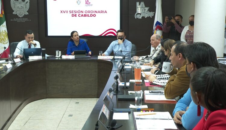 Junta de gobierno del Ayuntamiento de La Paz del día 10 de enero de 2023.