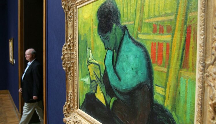 Liseuse De Romans, cuadro de Van Gogh