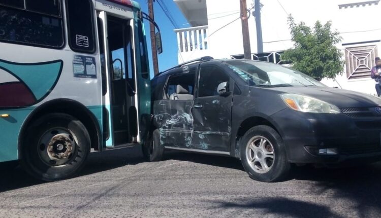 El percance dejó 4 mujeres lesionadas