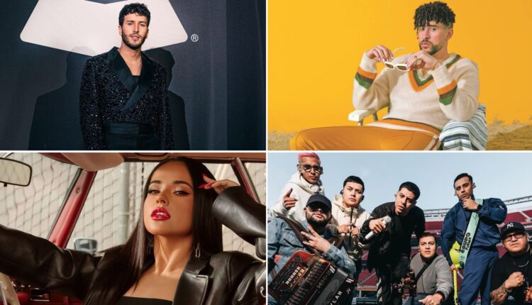 Sebastián Yatra, Bad Bunny, Becky G y Grupo Firme