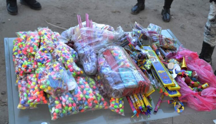 pirotecnia en bolsas
