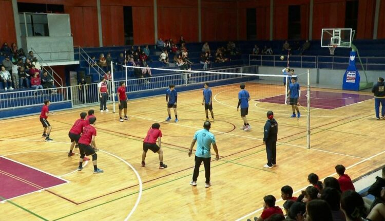 Juego de voleibol de sala