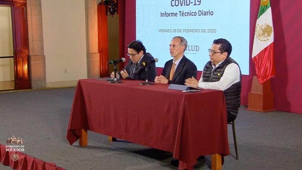 coronavirus-conferencia YA SON TRES CASOS DE COVID 19 EN MÉXICO
