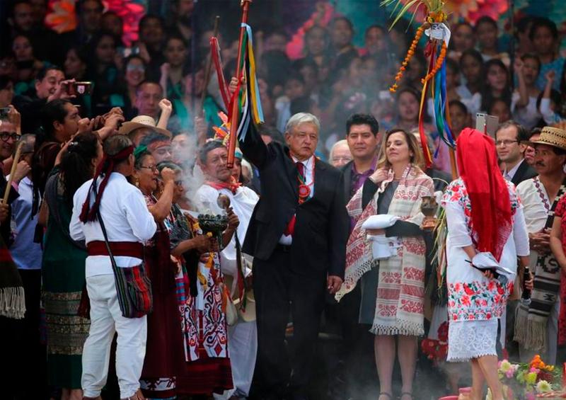 AMLO Pueblos originarios de Oaxaca piden a AMLO evitar eventos masivos