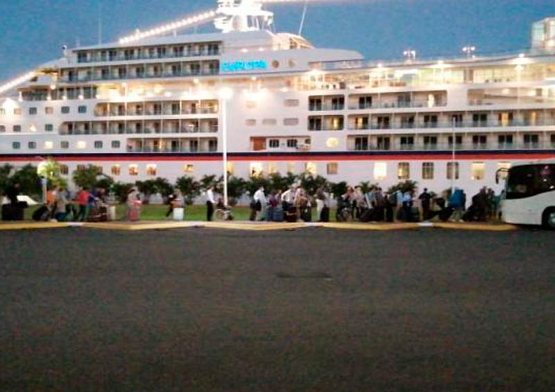 crucero vallarta Evacúan a pasajeros del crucero Europa en Puerto Vallarta