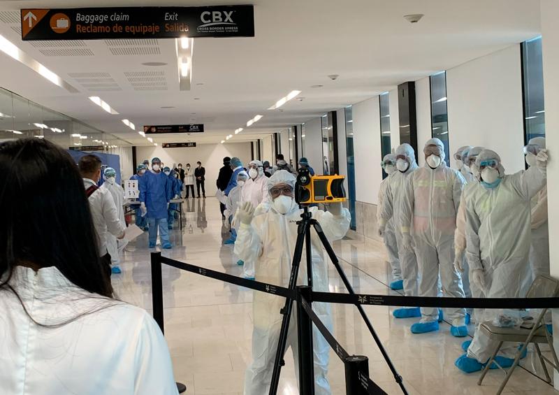 aeropuerto coronavirus Líneas aéreas de todo el mundo paran actividades por pandemia