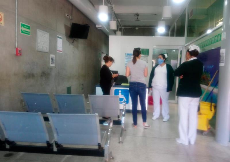 IMSS La Paz IMSS habilita áreas para posibles casos de coronavirus