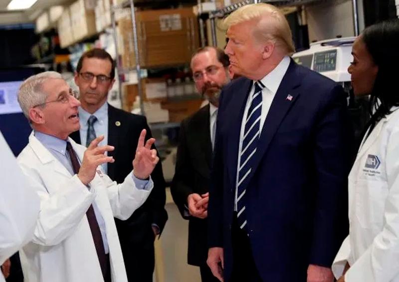 Trump Médicos EUA se proyecta como el próximo epicentro del coronavirus: OMS