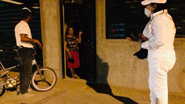 Dra. Andrea Geiger recorrió colonia Agua Escondida Candidata por Movimiento Ciudadano