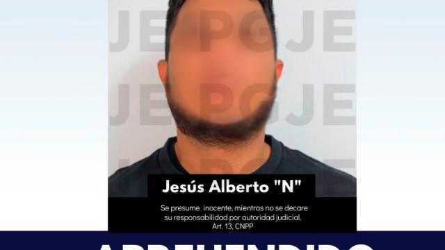 23-PGJE Por feminicidio PGJE aprehende a Jesús Alberto “N”