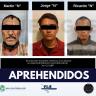 PGJE aprehende a 3 personas relacionas en diversos delitos PGJE detenidos en BCS