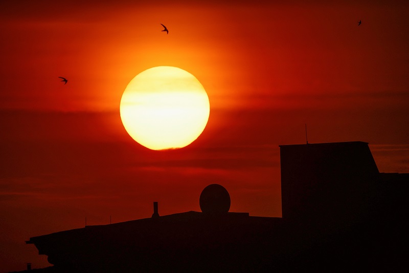 Temperaturas máximas en Estados Unidos y Canadá